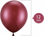 100 PC Maroon Latex Balloons - 12 Inch