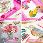 208 PCS Art Set for Kids – Complete Drawing & Painting Kit
