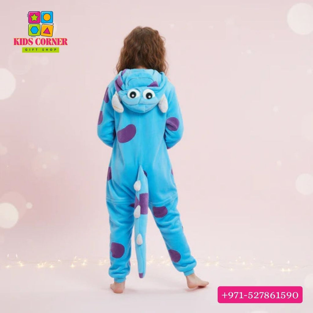 Blue Monster Kigurumi for Mom and Child