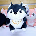 Husky dog plush toy soft and cuddly stuffed doll for kids