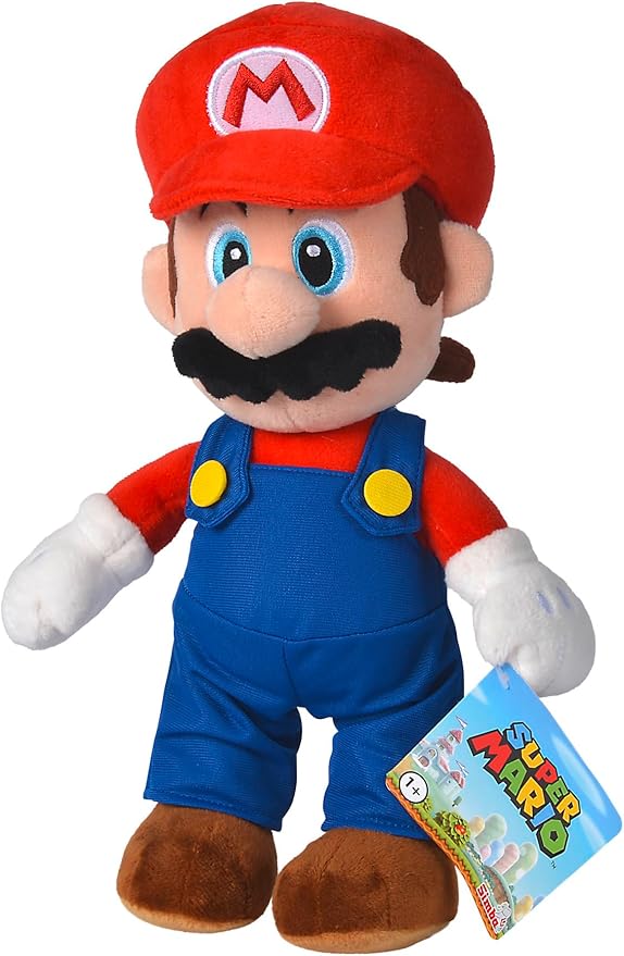 Super Mario Bros Mario Plush Toy 30cm